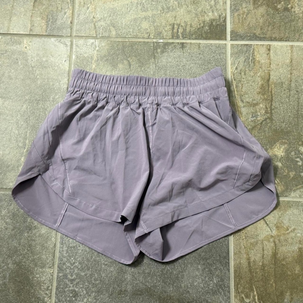 Lululemon Track That High-Rise Short‎ 3" Purple Athletic Shorts LW7BISS Size 8
